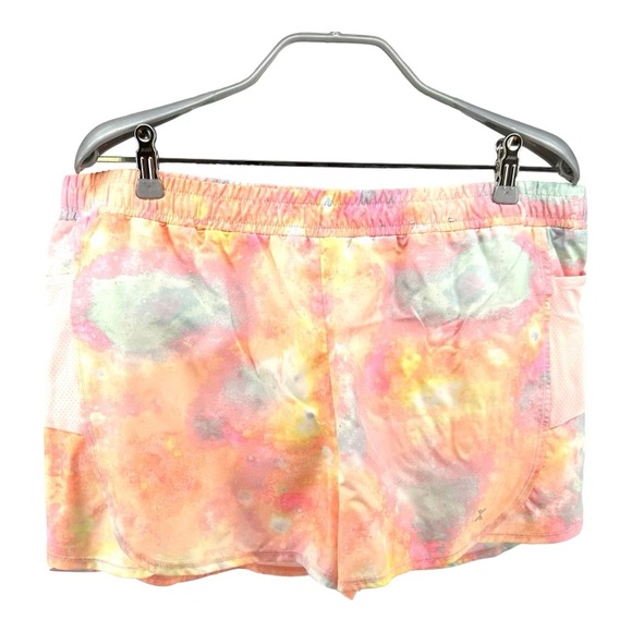 Xersion | 2X 20 1/2 Quick Dri Pastel Tie Dye Women’s Athletic Shorts - Picture 1 of 14